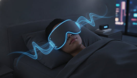 Sleep Better with a 3D Bluetooth Eye Mask for Music! 🎧