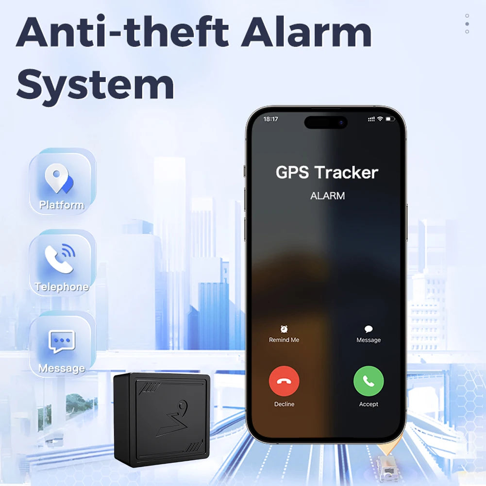 4G GPS Tracker with App Mini Vehicle GPS Locator Anti-Lost Recording Tracking Device for Cars Kids Pets